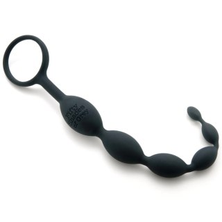 Fifty Shades of Grey Pleasure Intensified - silikonowe koraliki analne 25 cm