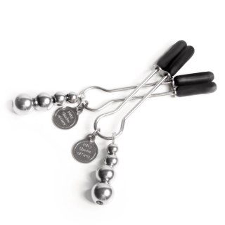 Fifty Shades of Grey The Pinch - zaciski regulowane z metalowym wykończeniem 8,3 cm