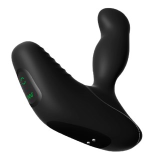 Nexus Revo Black - masażer prostaty z rotacją i wibracjami, czarny