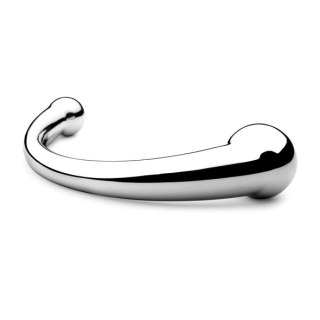 Njoy Pure Wand stalowa rożdżka do masażu punktu G i prostaty 20 cm