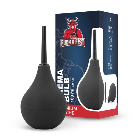 Enema Bulb Czarna gruszka higieniczna do irygacji 160 ml ergonomiczna