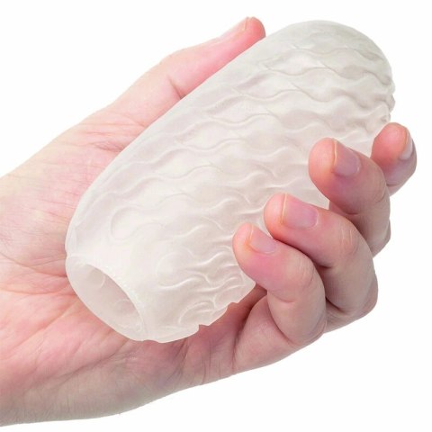 CalExotics Boundless Squishy Ball dwustronna maszyna intymna szara 11,5 cm