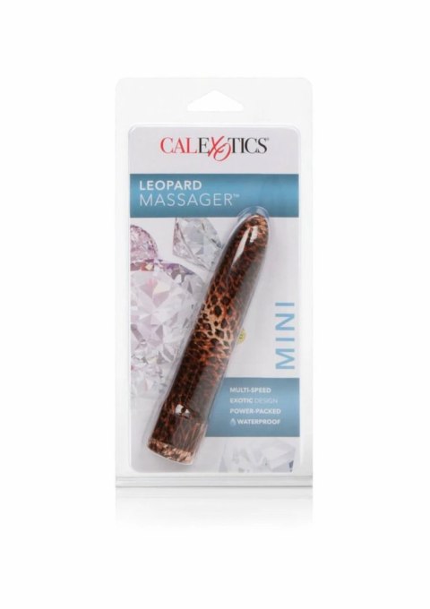CalExotics Leopard Massager Mini kompaktowy masażer wielofunkcyjny 4,5"