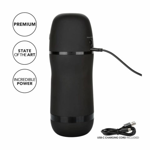 CalExotics Optimum Power Pulsar - maszyna intymna z wibracją i falami ssącymi