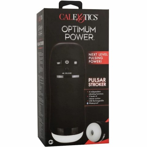CalExotics Optimum Power Pulsar - maszyna intymna z wibracją i falami ssącymi