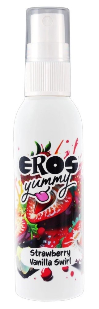 EROS Yummy Strawberry Vanilla Swirl Spray do ciała 50 ml owocowy