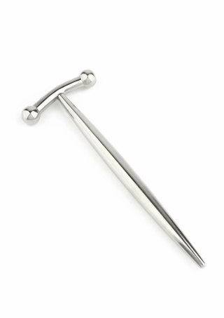 DickVader Round Tip stalowy aplikator intymny zamknięty 8 mm