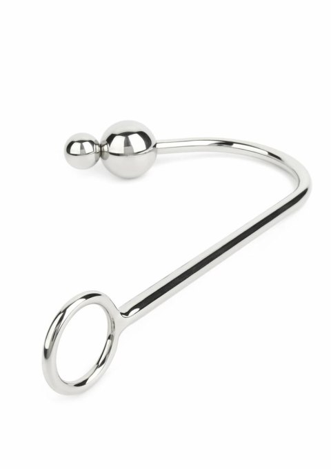 Mr. Steel Anal Hook Double Balls 25+40mm stal nierdzewna