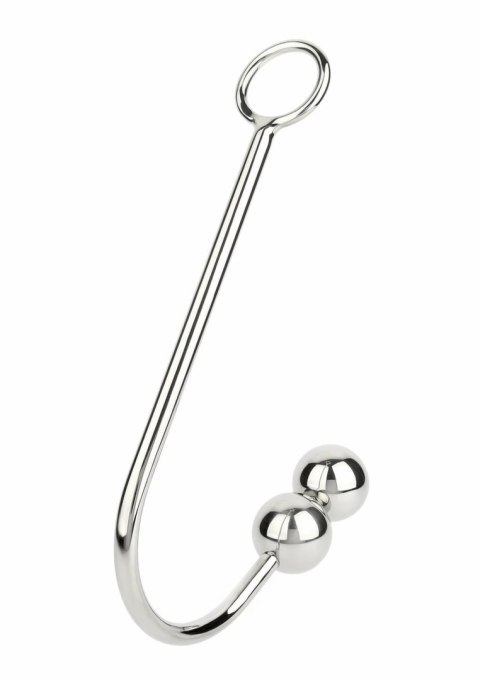 Mr. Steel Anal Hook Double Balls 40+40mm stal nierdzewna