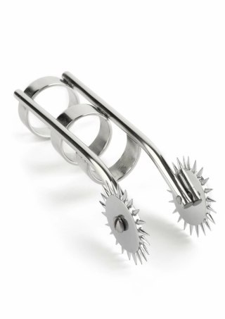 Mr. Steel Double Finger Pinwheel - stalowy model z podwojnym kołkiem sensorycznym