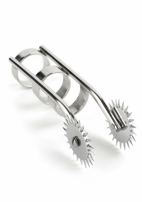 Mr. Steel Double Finger Pinwheel - stalowy model z podwojnym kołkiem sensorycznym