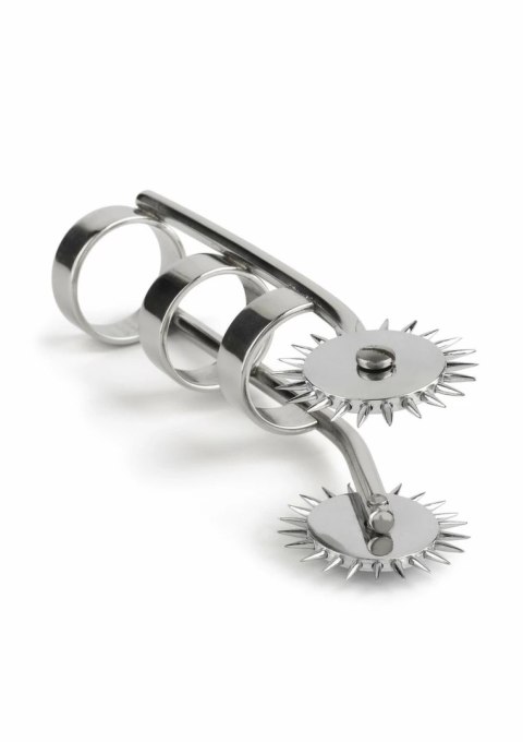 Mr. Steel Double Finger Pinwheel - stalowy model z podwojnym kołkiem sensorycznym