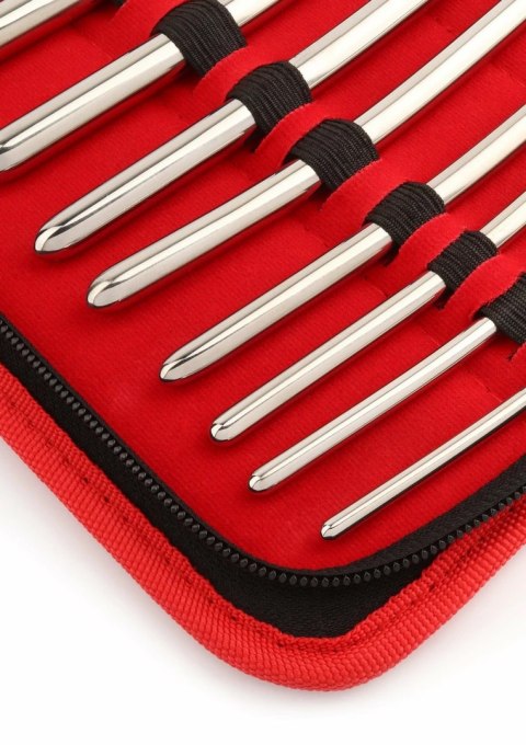 Mr. Steel Single-End Dilator Zestaw 14 szt. stal nierdzewna precyzyjne rozmiary