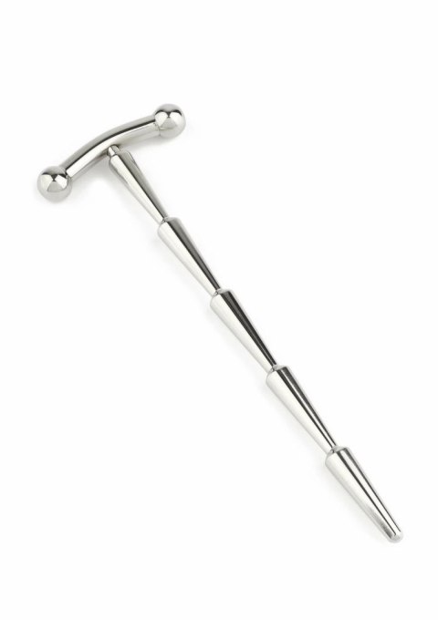 Mr. Steel Smooth Cum Rattle - stalowy korek intymny, gładki, srebrny