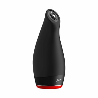 Teazers Heating Oral Black - Automatyczna Maszyna Intymna z Podgrzewaniem
