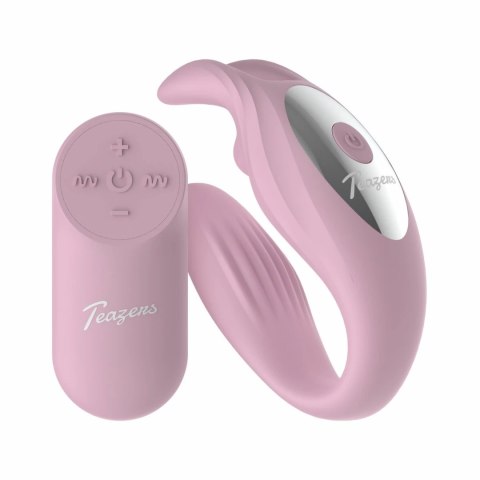 Teazers Bunny - Masażer Parowy z Pilotem, Rożowy, 7 Trybow Wibracji