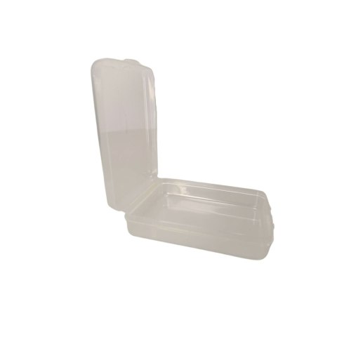 Etui plastikowy przezroczysty 11.5 x 9.2 x 2.8 cm