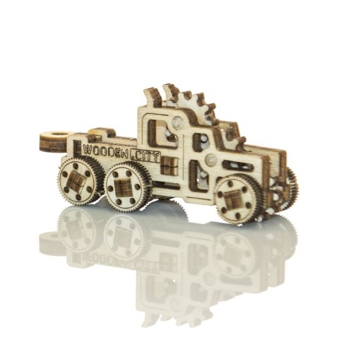 Drewniane Puzzle 3D - Ciężarówki
