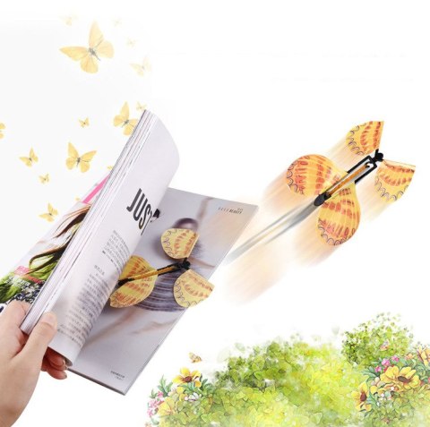 Magiczny latający motyl, zabawka dla dzieci — wzór IV
