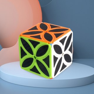 Nowoczesna układanka, kostka logiczna, Kostka - Leaf Clover, typ I