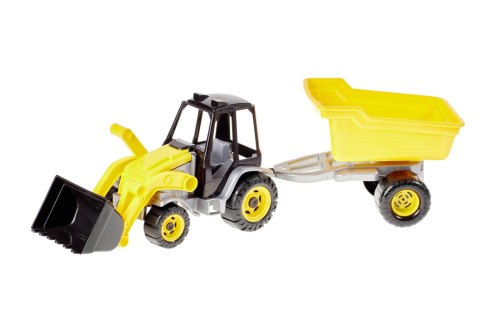 Traktor z ładowarką i przyczepą - model 138