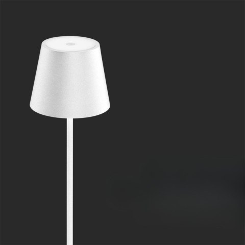 Lampa Podłogowa LED Biała Ładowalna 3000K 4W V-TAC