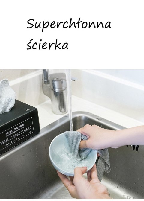 Mikrofibry ściereczki do użytku domowego - 20 sztuk