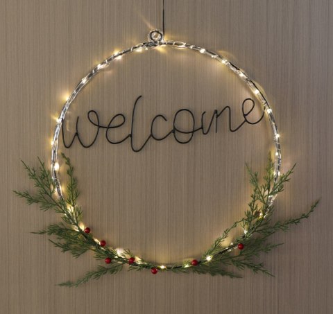 Wianek LED "WELCOME"